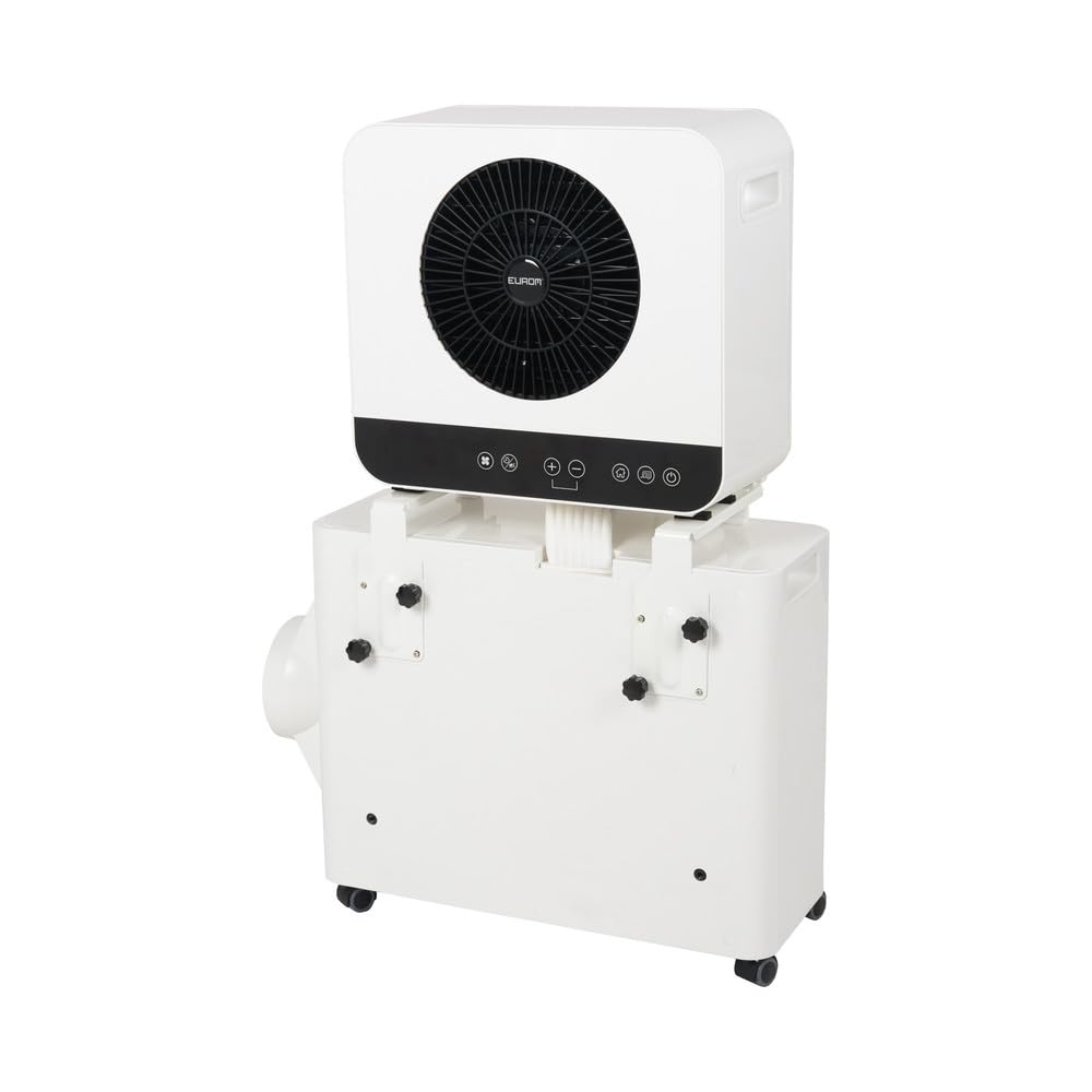 Eurom AC3501 Split-Klimaanlage, 3500 BTU, WiFi/App, für Wohnwagen, Camper & Boote, mobiles Klimagerät für bis zu 24 m³, IP24 geschützt