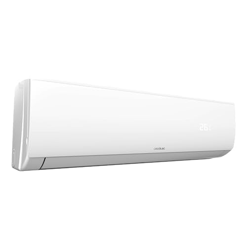 Cecotec EnergySilence 12000 AirClima, 12000 BTU, Wärmepumpe, LED-Anzeige, Fernbedienung, 5 Modi, 24 h Timer, 62 dB, Energieklasse A++