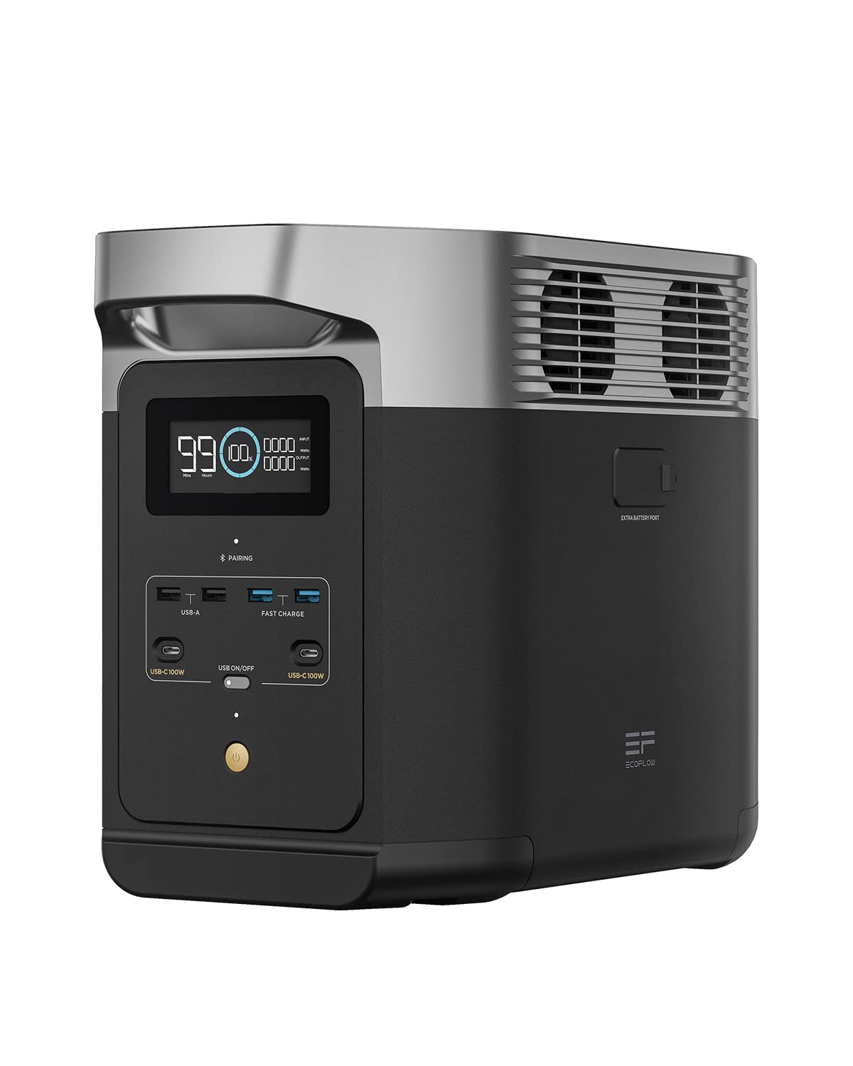 EF ECOFLOW DELTA 2 Powerstation 1024Wh, erweiterbar bis 3kWh, Camping & Wohnmobile, generalüberholt, unbenutzt