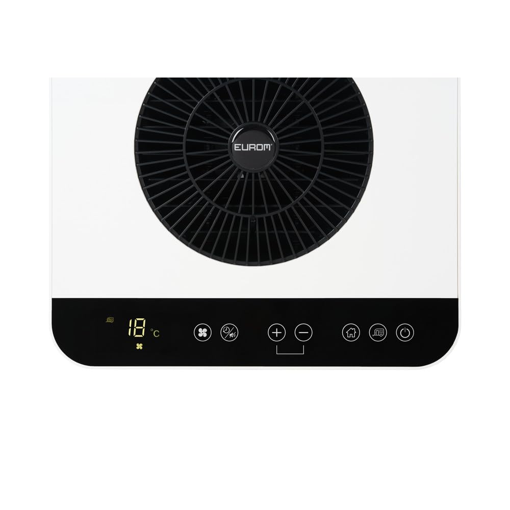 Eurom AC3501 Split-Klimaanlage, 3500 BTU, WiFi/App, für Wohnwagen, Camper & Boote, mobiles Klimagerät für bis zu 24 m³, IP24 geschützt