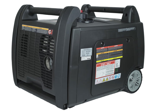 Champion Stromaggregat 3100W 73001i-DF-EU – Benzin & Gas Inverter Generator, leise & tragbar mit Griff & Rädern, Camping & Outdoor