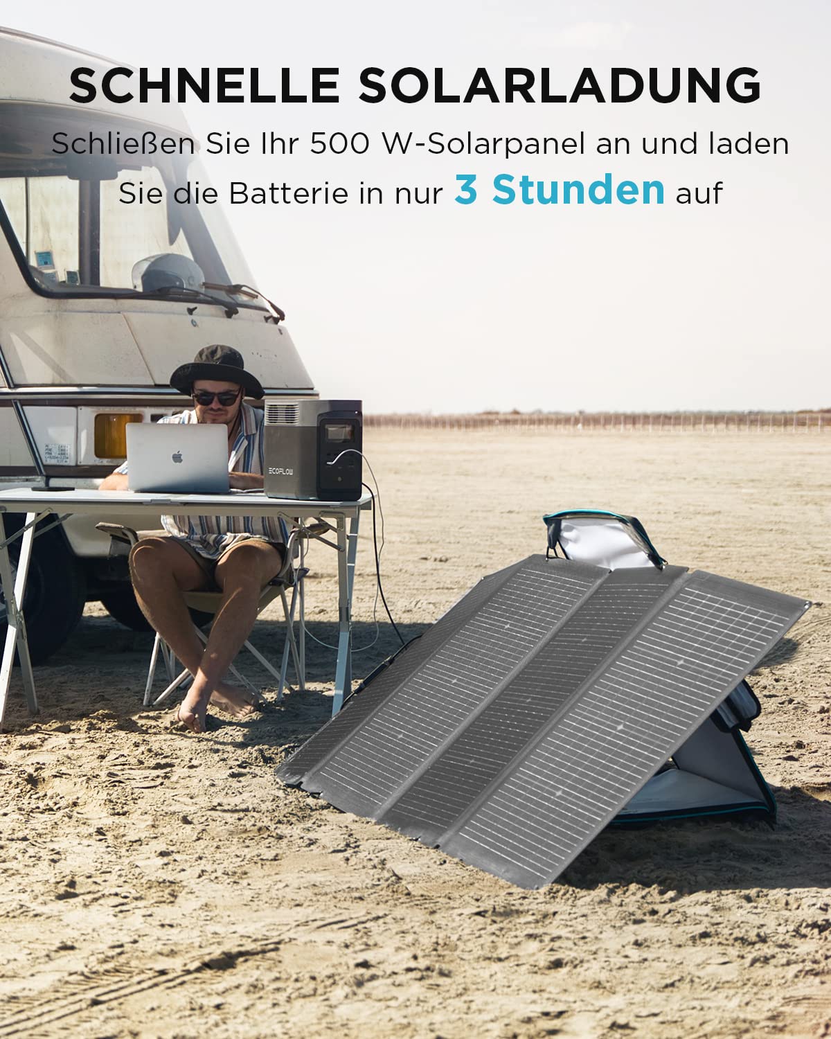 EF ECOFLOW DELTA 2 Powerstation 1024Wh, erweiterbar bis 3kWh, Camping & Wohnmobile, generalüberholt, unbenutzt
